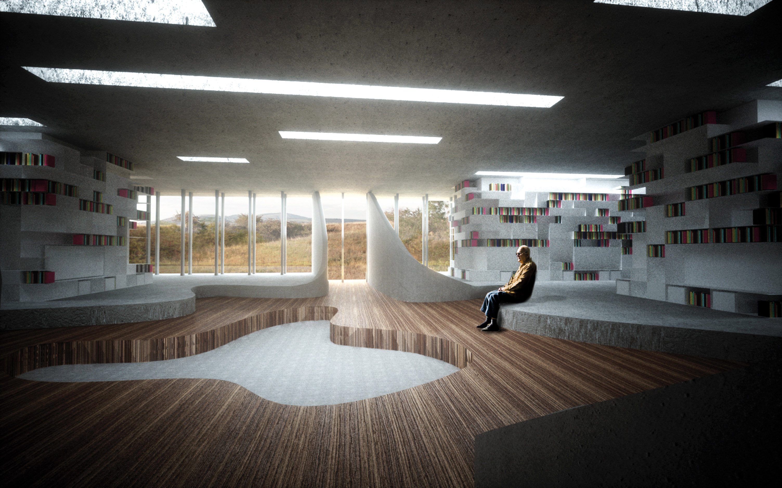 Meadow Library Kurz Architekti meadow-library-kurz-architekti