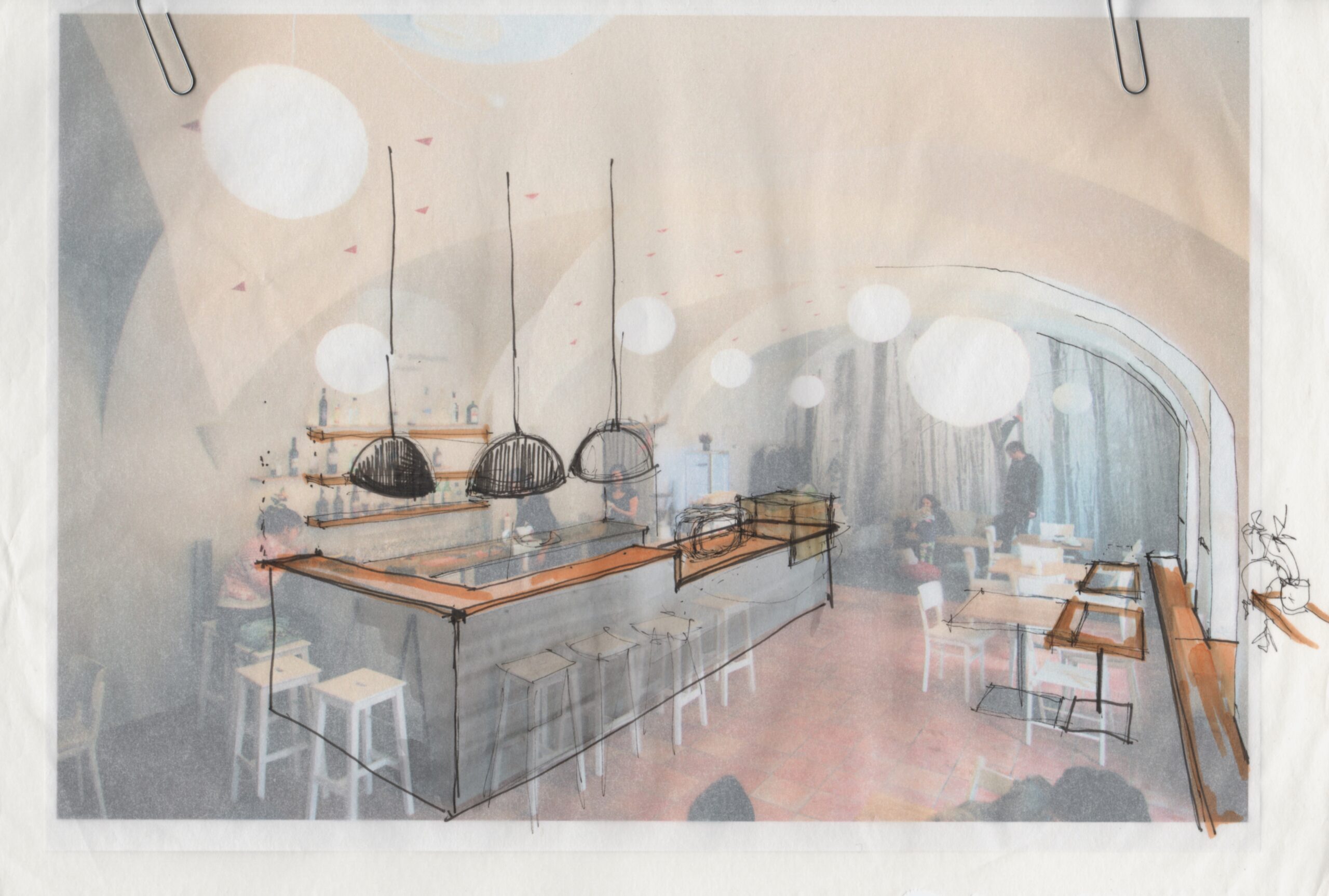 KURZ_architects_kavarna_Cafe_Datel_skica_1